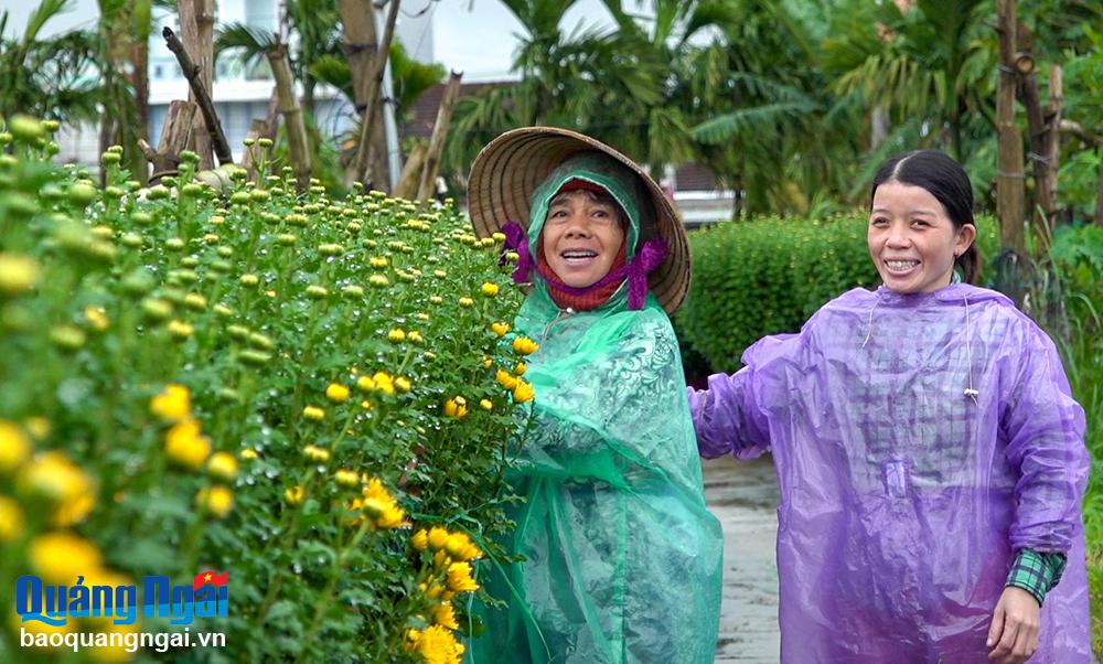 Rộn ràng làng hoa Nghĩa Hiệp