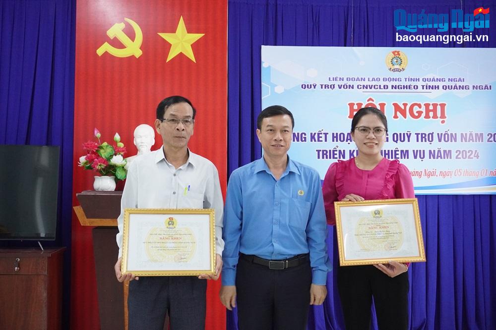 Gần 350 đoàn viên, người lao động được vay vốn từ Quỹ Trợ vốn