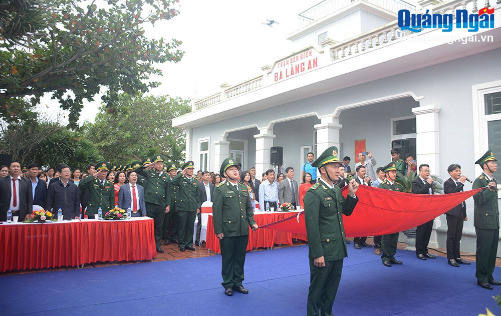 Lễ chào cờ chào năm mới, lan toả hình ảnh du lịch Quảng Ngãi