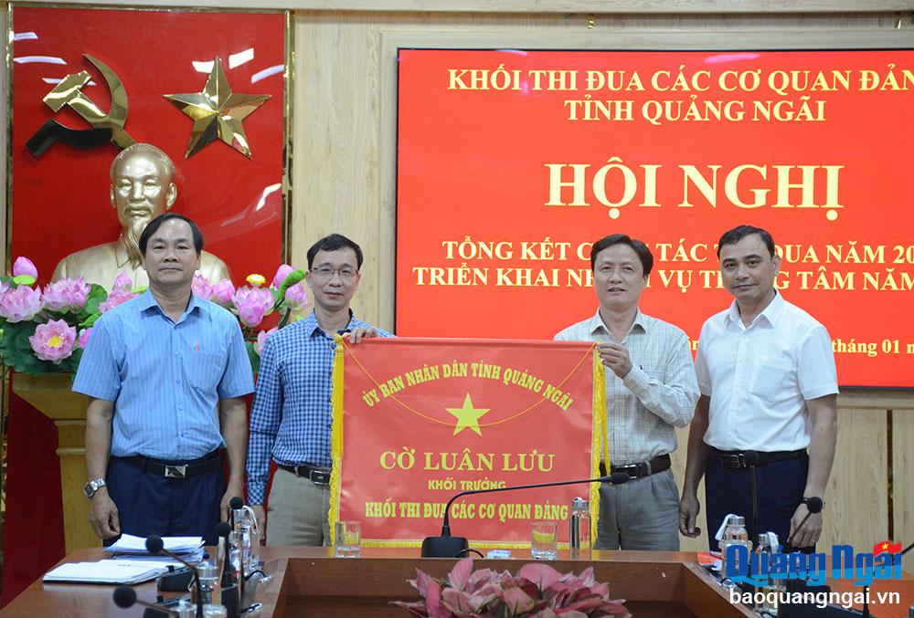 Khối thi đua các cơ quan Đảng tỉnh phát động phong trào thi đua năm 2024