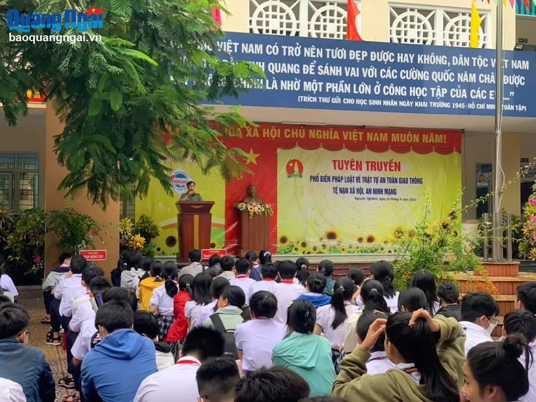 Đẩy mạnh tuyên truyền pháp luật dịp tết Nguyên đán Giáp Thìn 2024