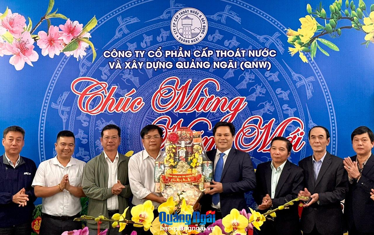 Lãnh đạo tỉnh thăm, chúc tết các doanh nghiệp