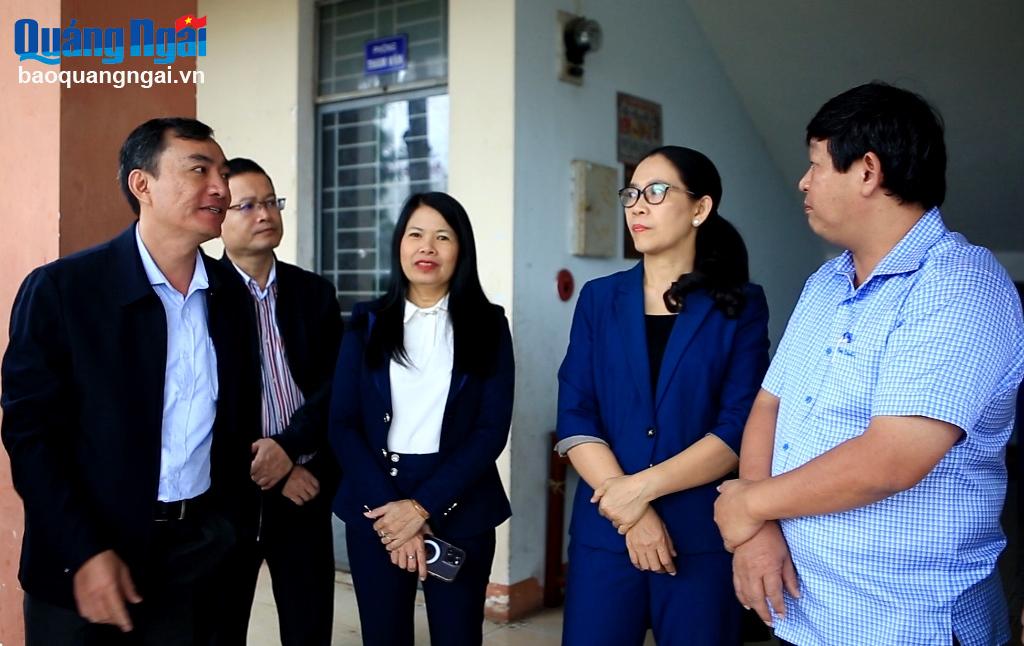 Đoàn ĐBQH tỉnh khảo sát dự án Nâng cấp Trung tâm Công tác xã hội tỉnh