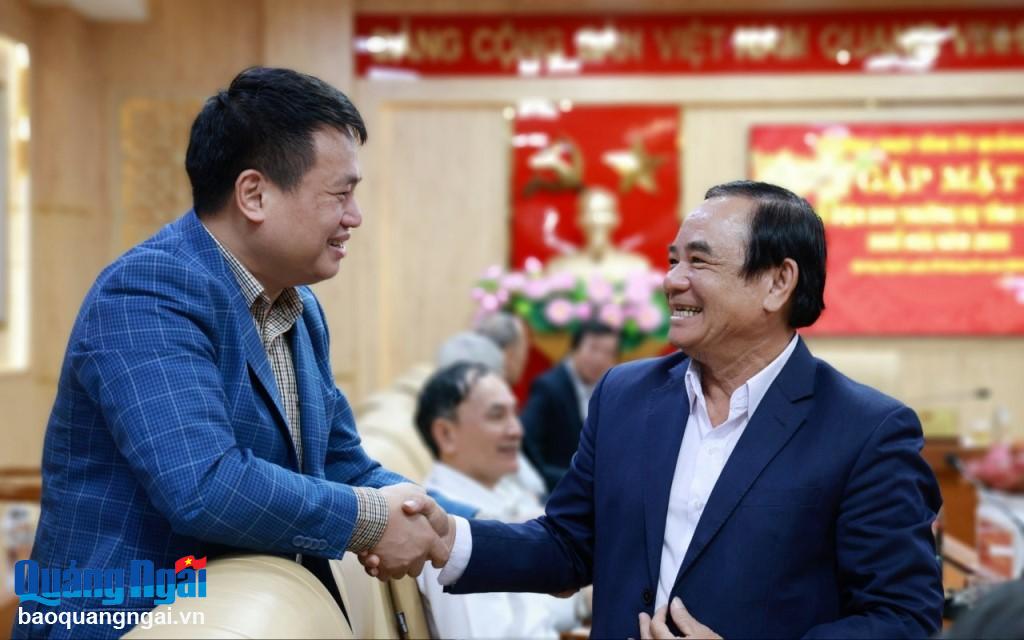 Gặp mặt, chúc Tết cán bộ thuộc diện Ban Thường vụ Tỉnh ủy quản lý nghỉ hưu năm 2023