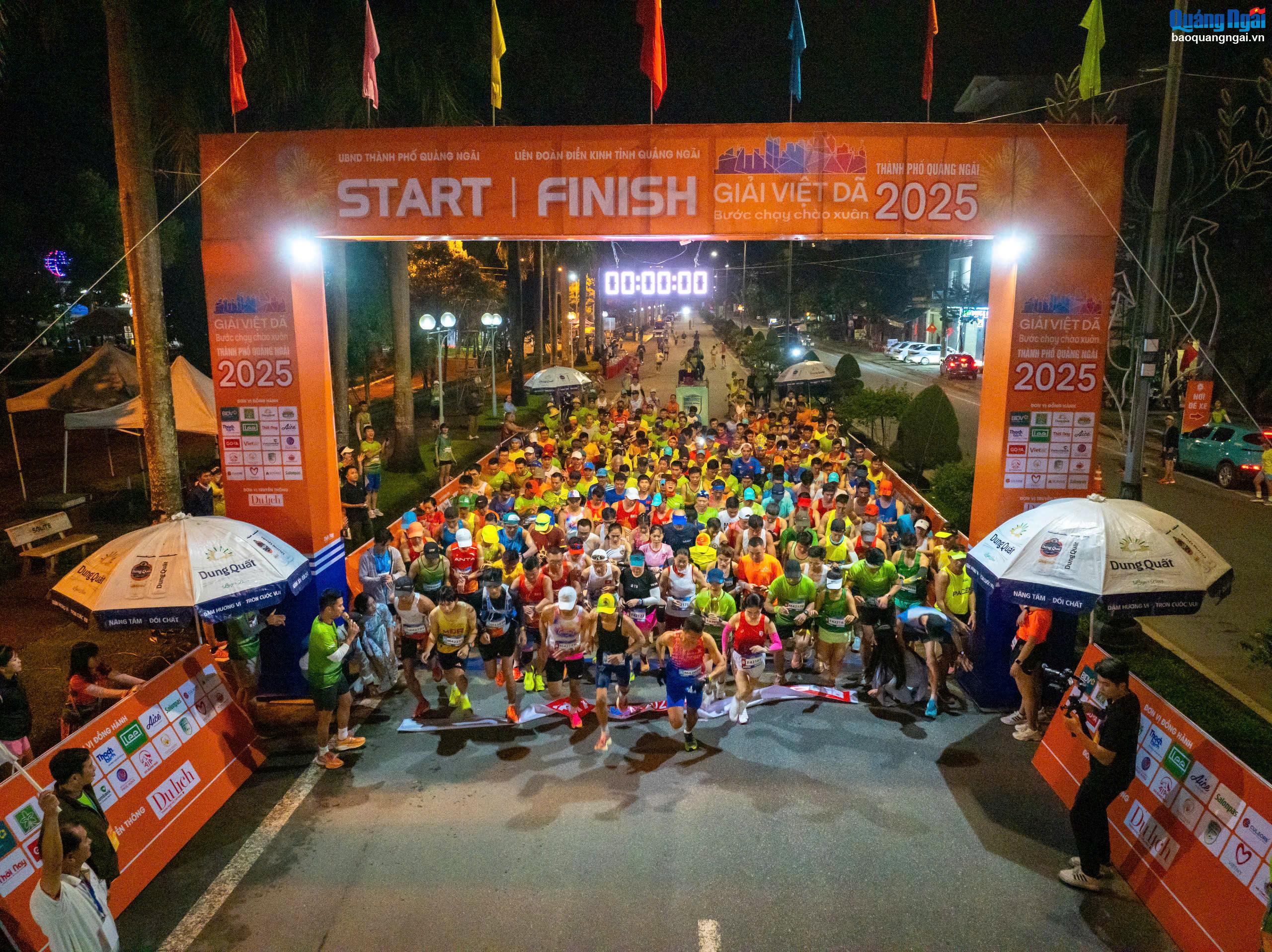 Hơn 2.000 VĐV tham gia Giải Việt dã “Bước chạy chào Xuân” năm 2025