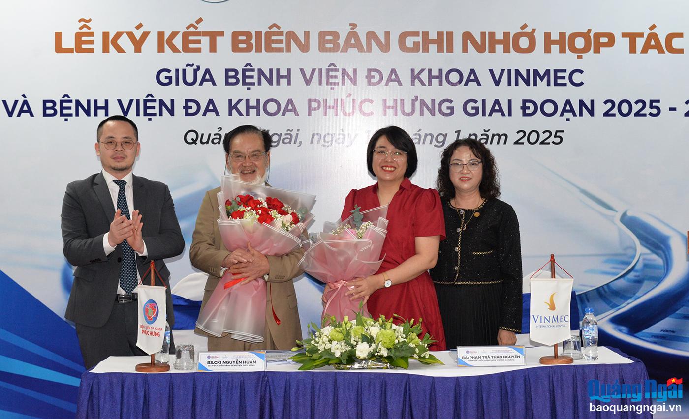 Bệnh viện Phúc Hưng hợp tác chiến lược với Vinmec Đà Nẵng