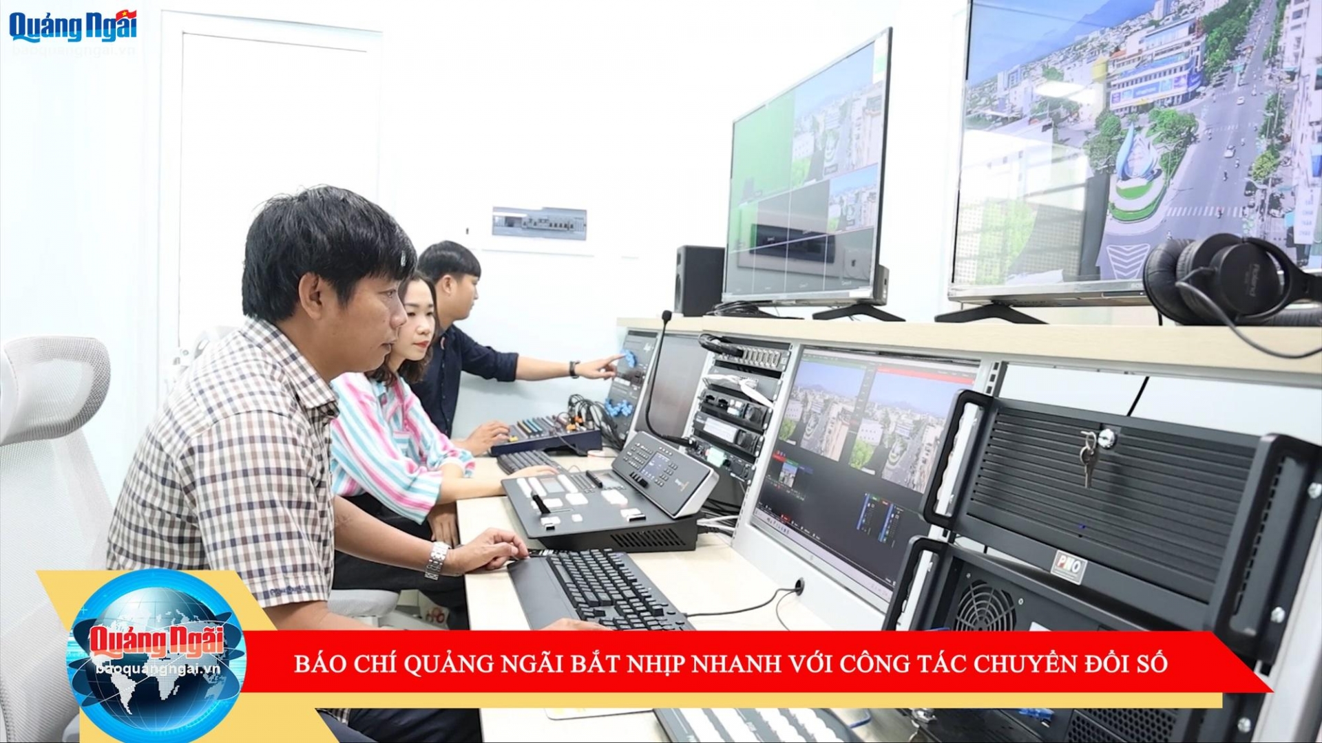 [Video]. Báo chí Quảng Ngãi bắt nhịp nhanh với công tác chuyển đổi số