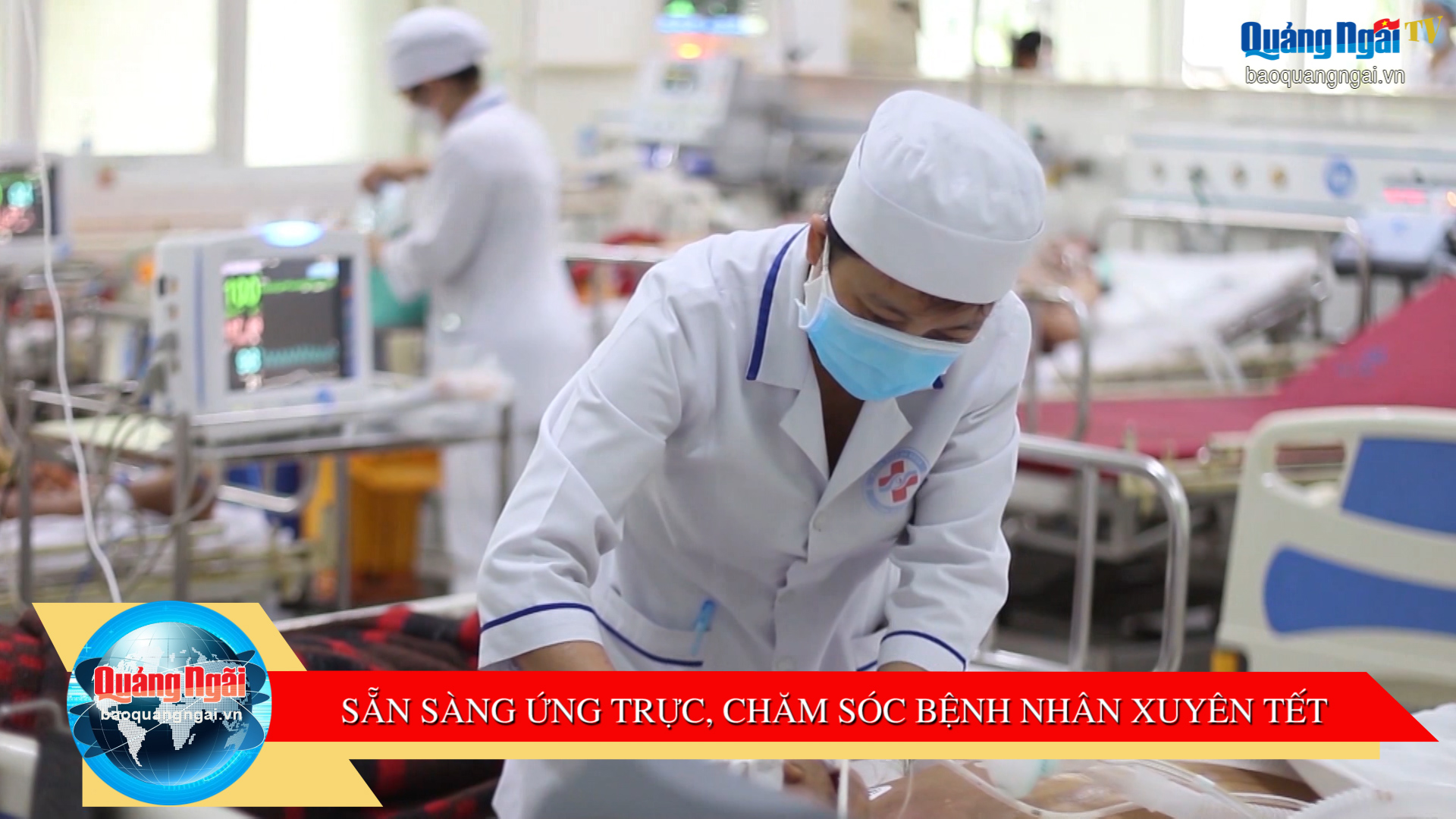 [Video]. Sẵn sàng ứng trực, chăm sóc bệnh nhân xuyên Tết