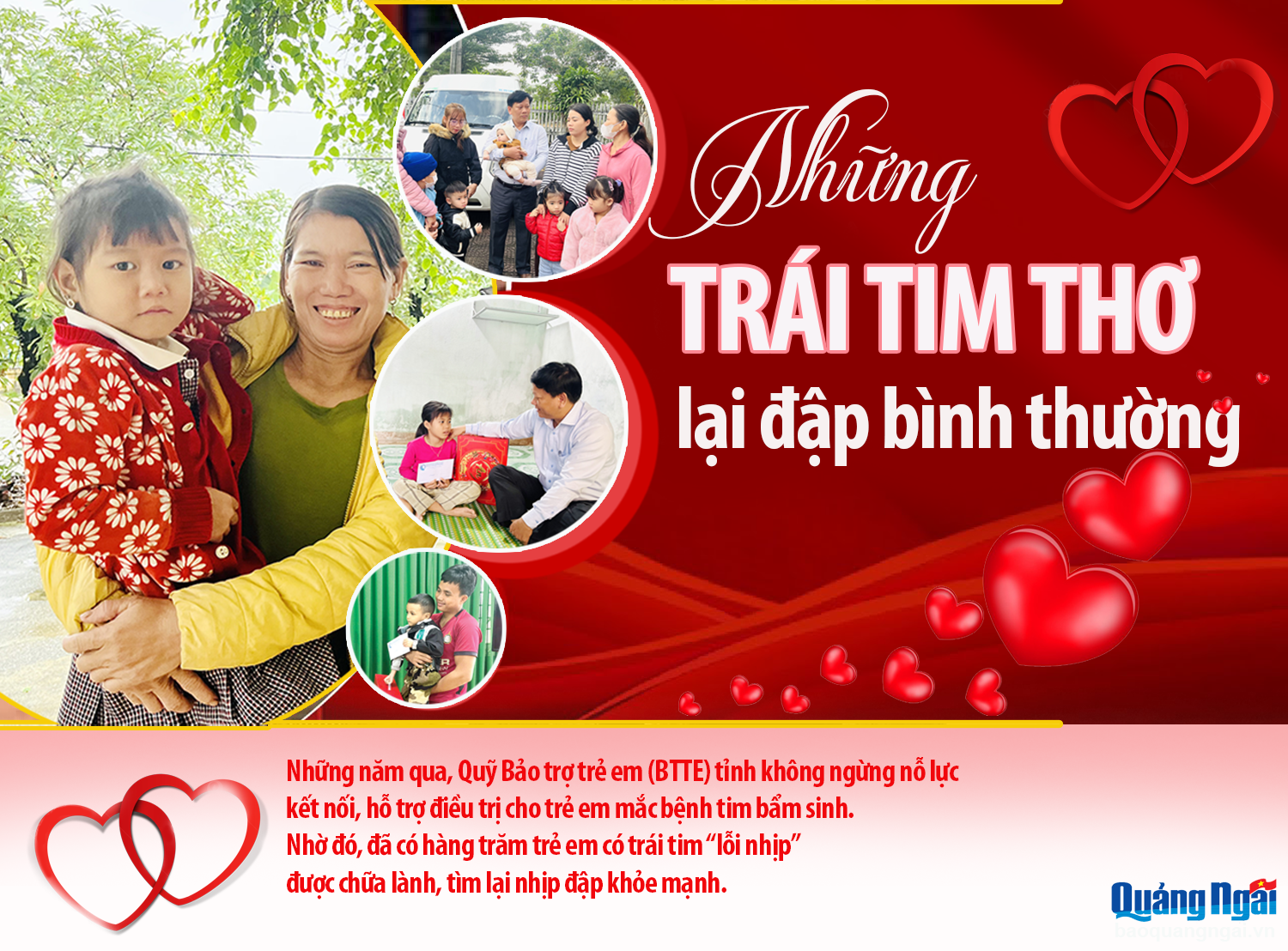 Những trái tim thơ lại đập bình thường