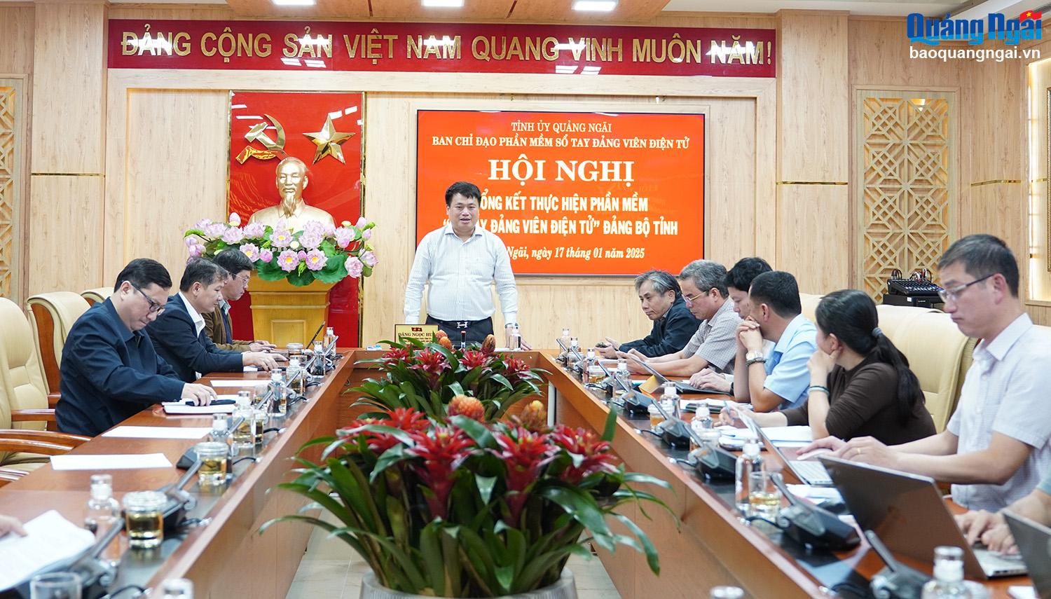 Tổng kết thực hiện phần mềm “Sổ tay đảng viên điện tử” 