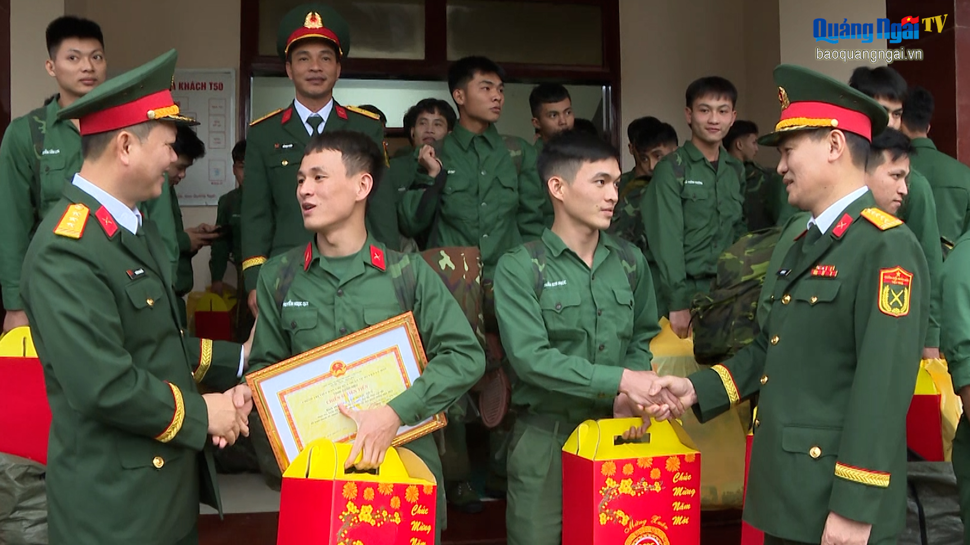 [Video]. Cảm xúc ngày xuất ngũ