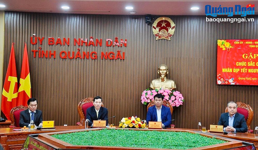 Lãnh đạo tỉnh gặp mặt chức sắc các tôn giáo