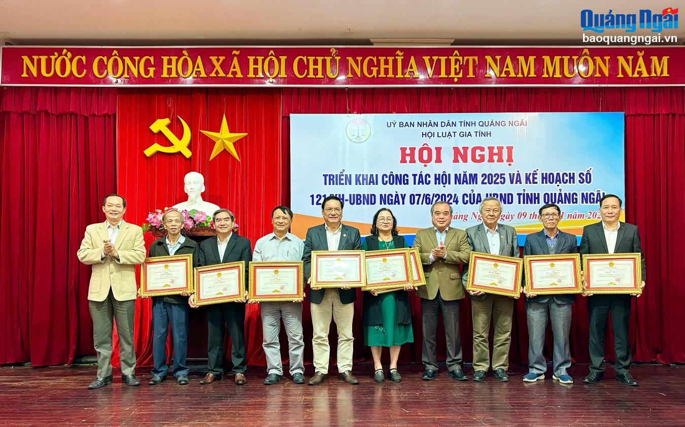 Hội Luật gia tỉnh triển khai công tác năm 2025 