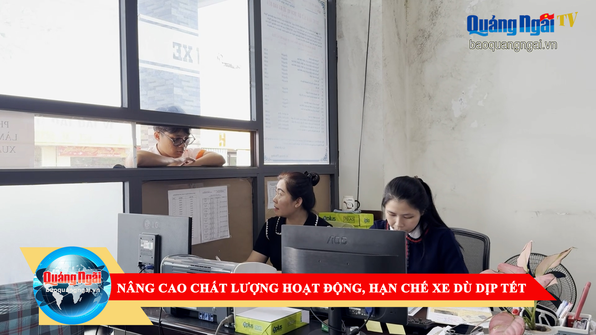 [Video]. Nâng cao chất lượng phục vụ, hạn chế xe dù dịp Tết 