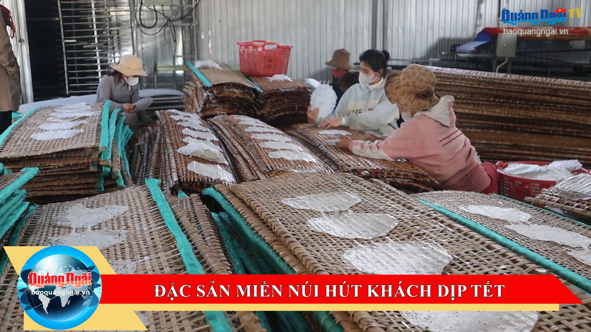 [Video]. Đặc sản miền núi hút khách dịp Tết