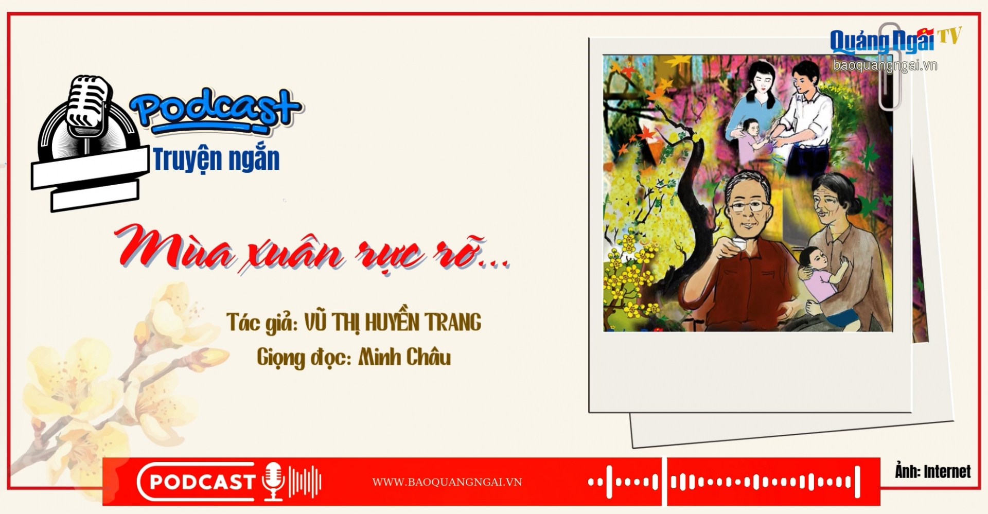 [Podcast]. Mùa xuân rực rỡ...
