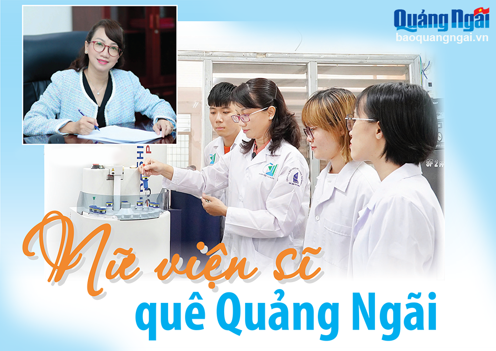 Nữ viện sĩ quê Quảng Ngãi