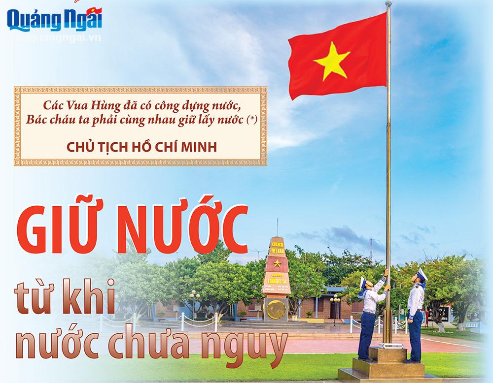 Giữ nước từ khi nước chưa nguy
