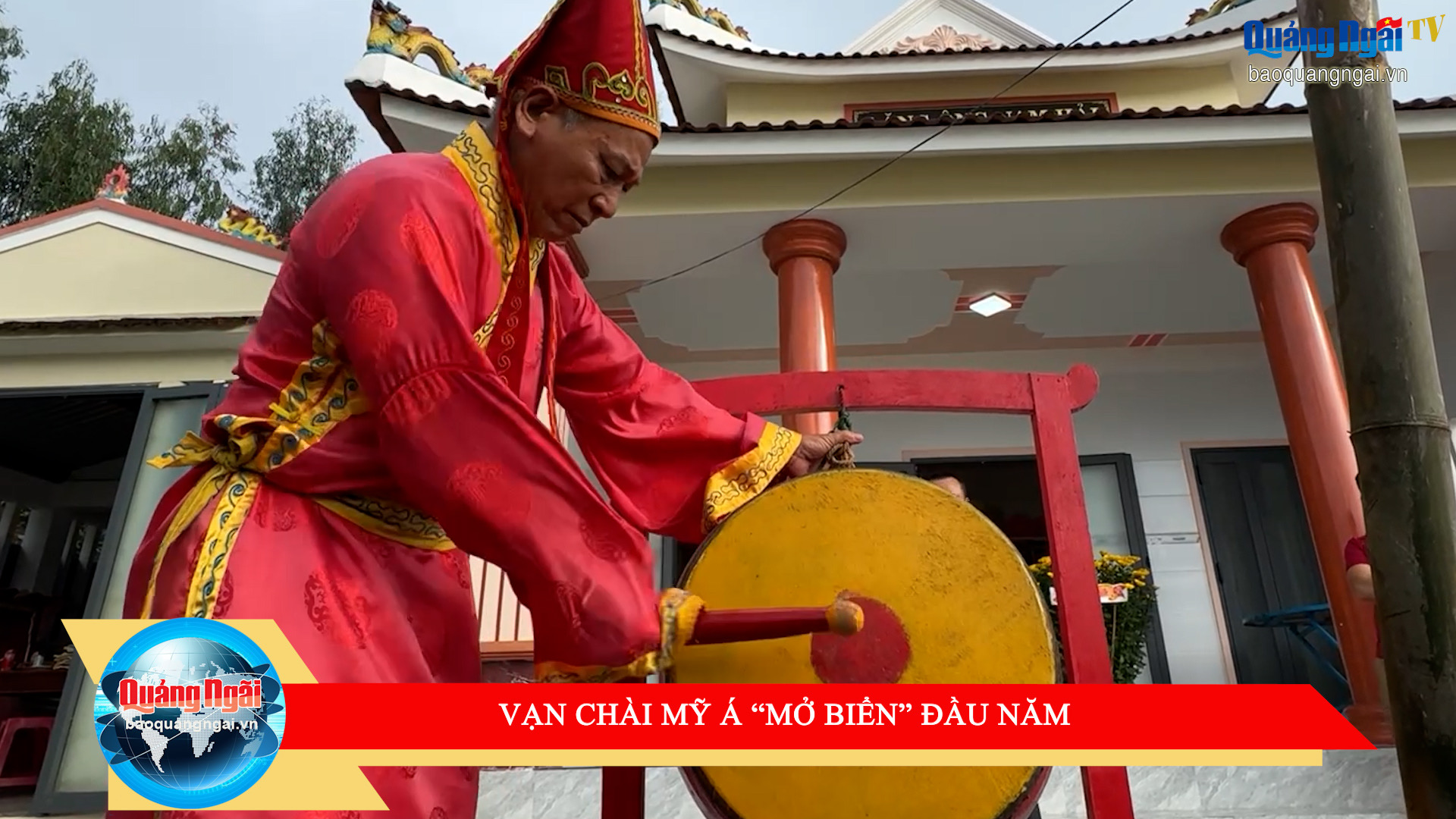 [Video]. Vạn chài Mỹ Á “mở biển” đầu năm