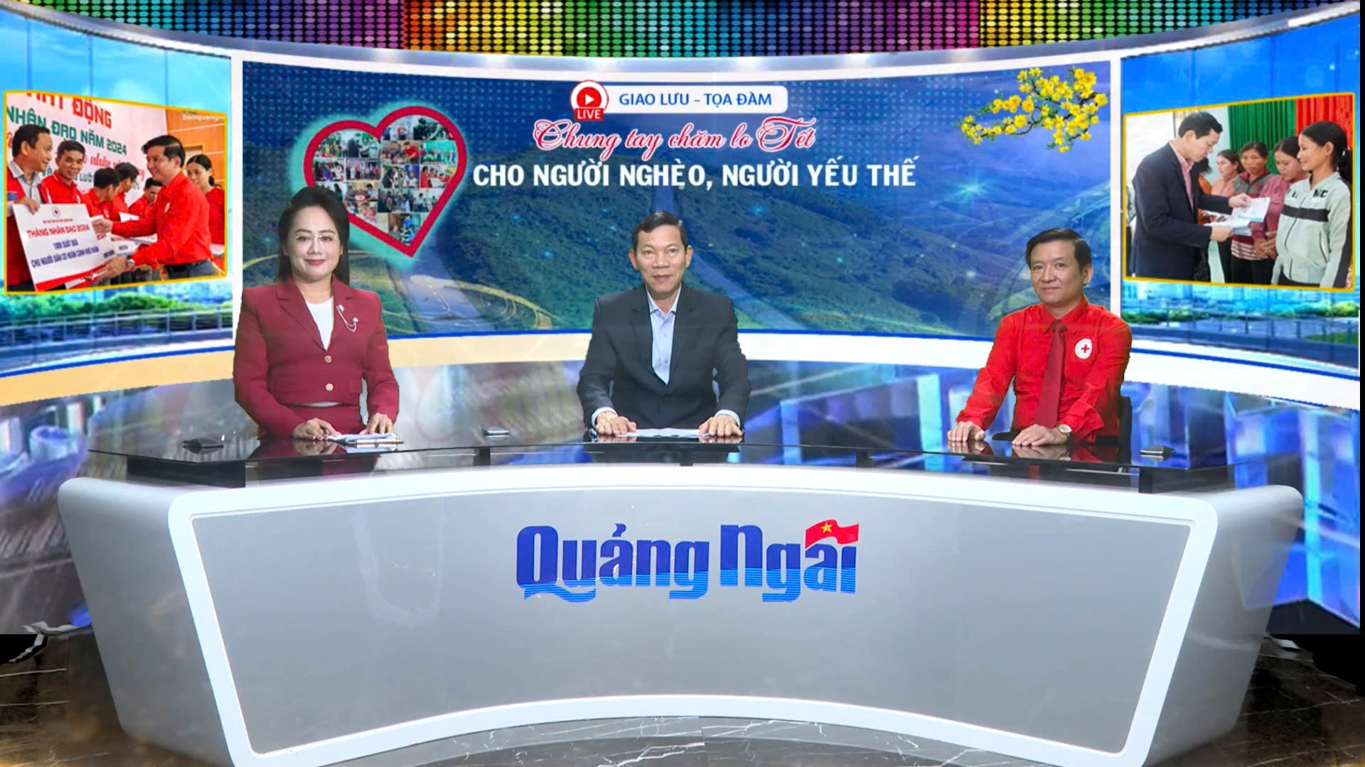 Giao lưu - Tọa đàm “Chung tay lo Tết cho người nghèo, người yếu thế”