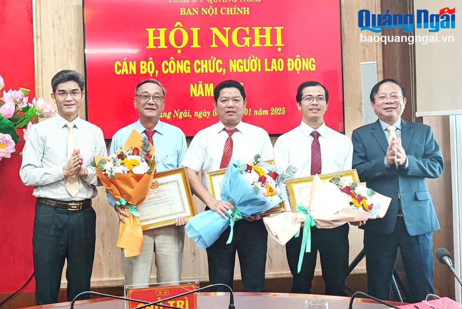 Ban Nội chính Tỉnh ủy triển khai nhiệm vụ năm 2025