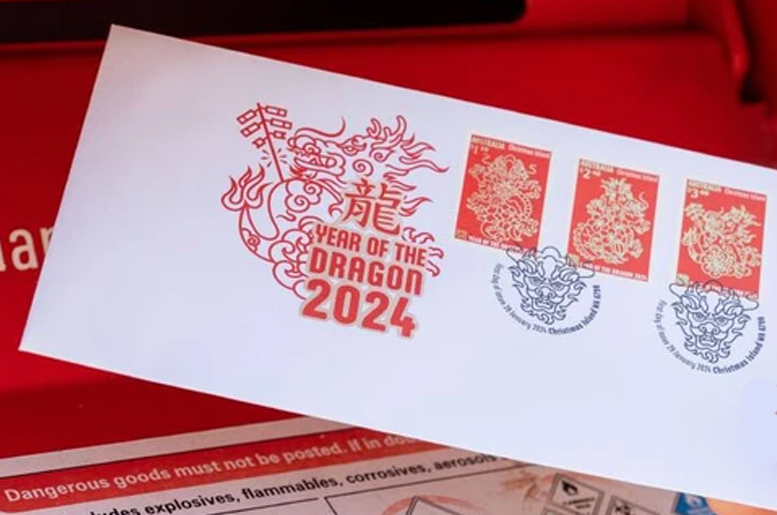 Bưu điện Australia phát hành bộ tem đặc biệt về Tết Nguyên Đán Giáp Thìn
