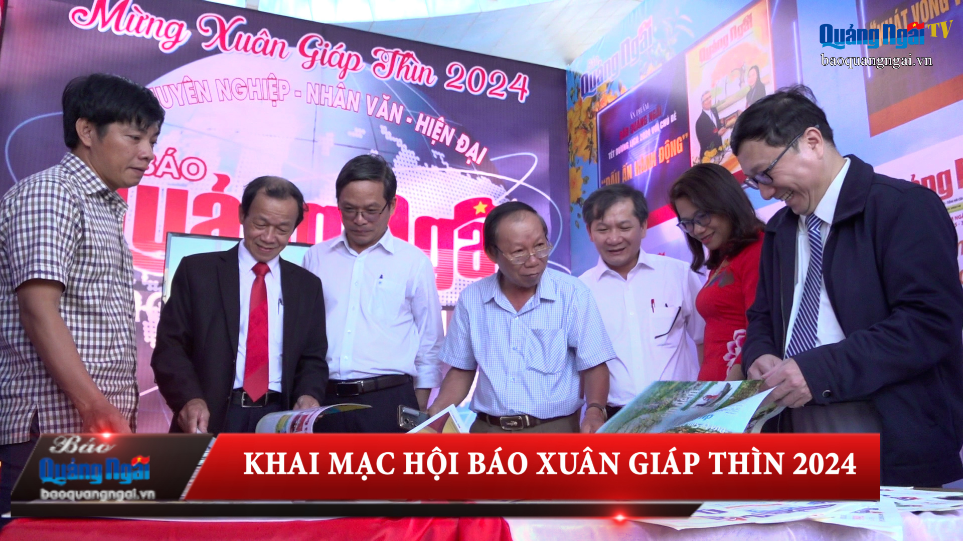 Video: Khai mạc Hội Báo Xuân Giáp Thìn 2024
