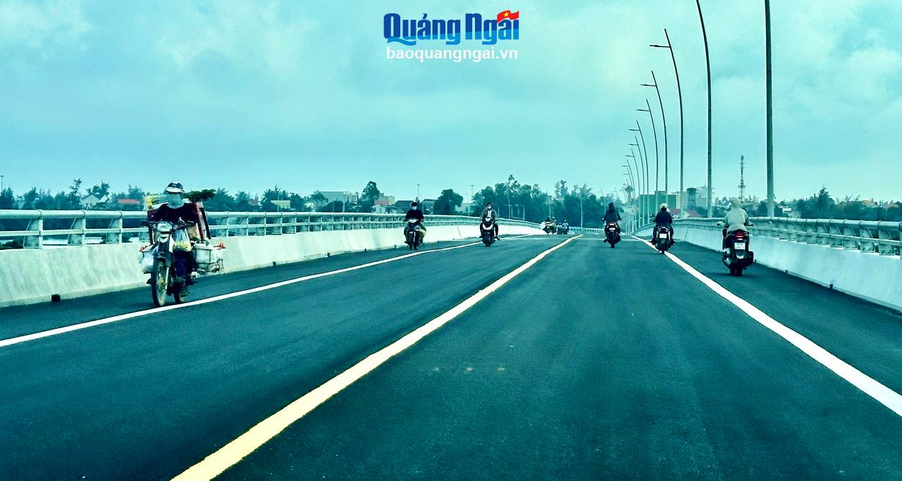 Thông xe  kỹ thuật cầu Quang Mỹ 