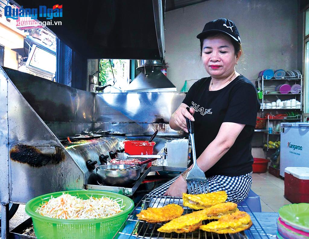 Bánh xèo Quảng Ngãi trên đất thủ đô