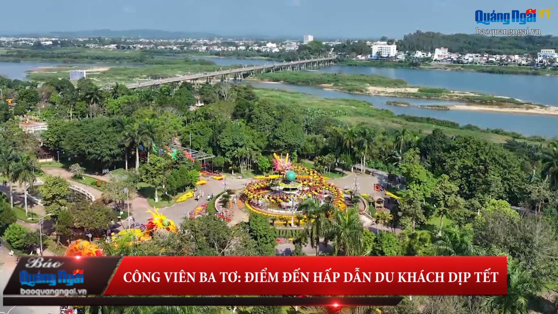 Công viên Ba Tơ: Điểm đến hấp dẫn du khách dịp Tết