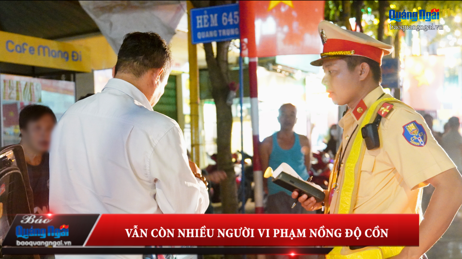 Video: Vẫn còn nhiều người vi phạm nồng độ cồn 