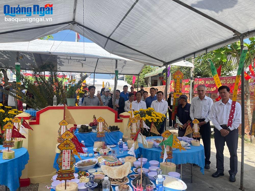 Lễ hội cầu ngư tại xã Nghĩa An