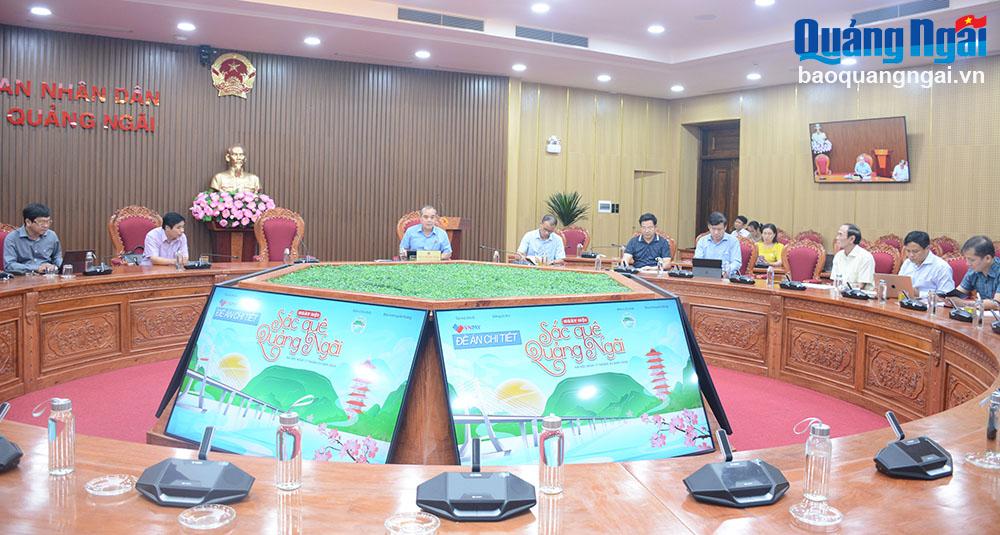 Họp bàn công tác tổ chức Ngày hội “Sắc quê Quảng Ngãi” tại thành phố Hà Nội 