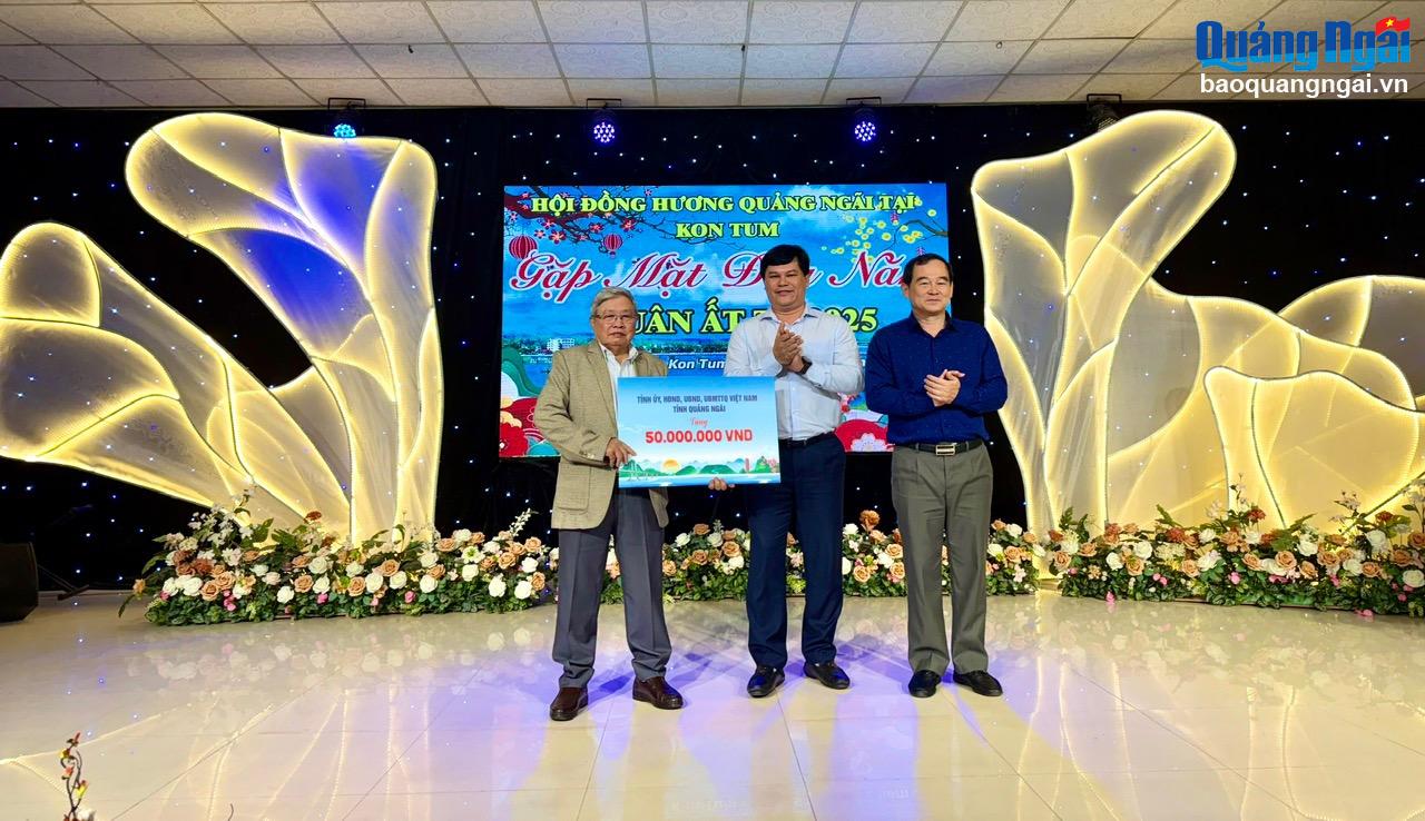 Gặp mặt đồng hương Quảng Ngãi tại tỉnh Kon Tum