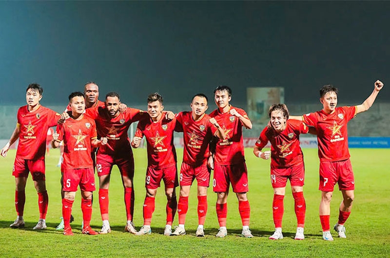 Hồng Lĩnh Hà Tĩnh lập lại kỷ lục tại V-League 