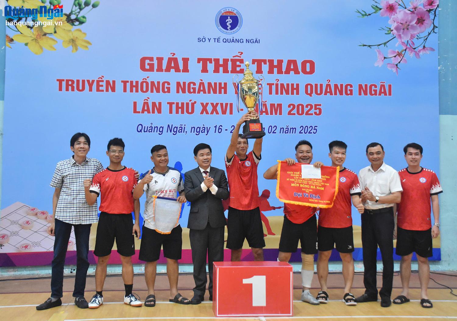 Bệnh viện Đa khoa tỉnh giành giải Nhất toàn đoàn tại Giải thể thao truyền thống ngành y tế tỉnh