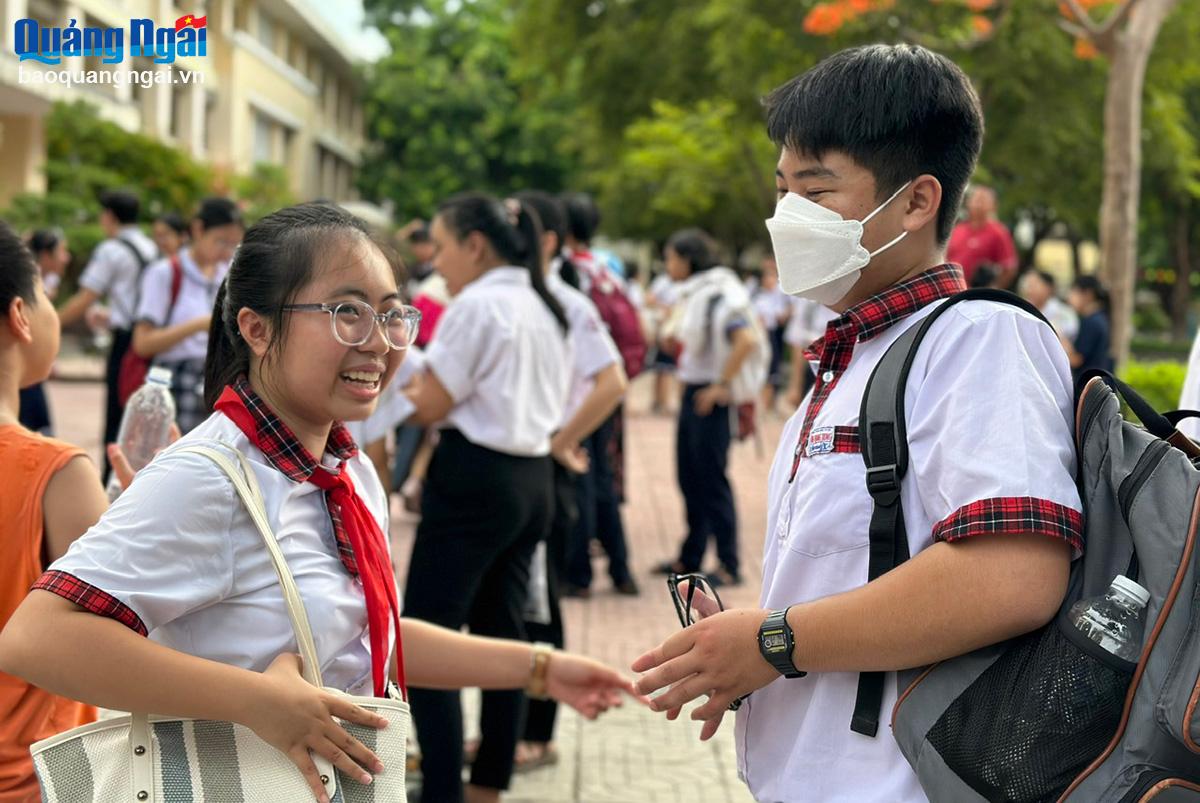 Quảng Ngãi công bố môn thi thứ 3 vào lớp 10