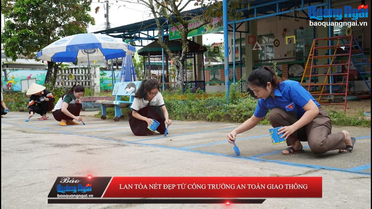   Video: Lan tỏa nét đẹp từ cổng trường an toàn giao thông