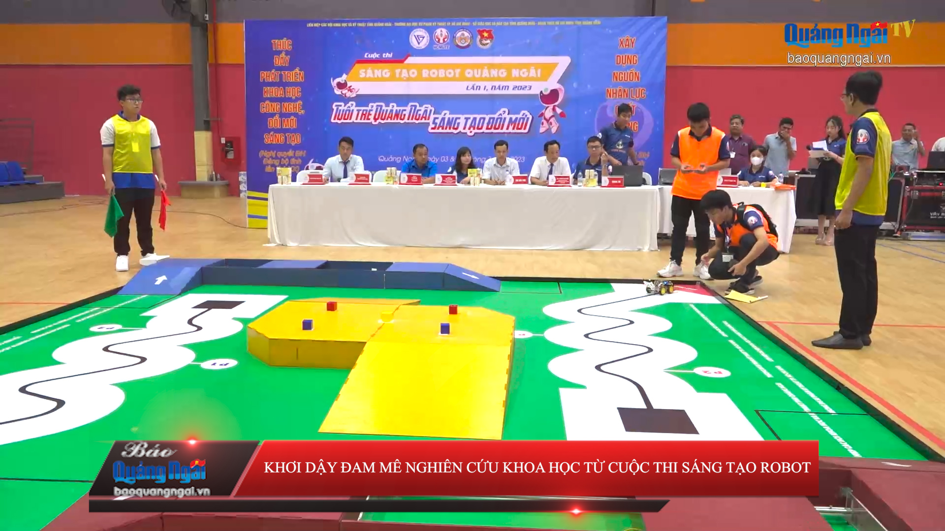 Video: Khơi dậy đam mê nghiên cứu khoa học từ Cuộc thi Sáng tạo robot 