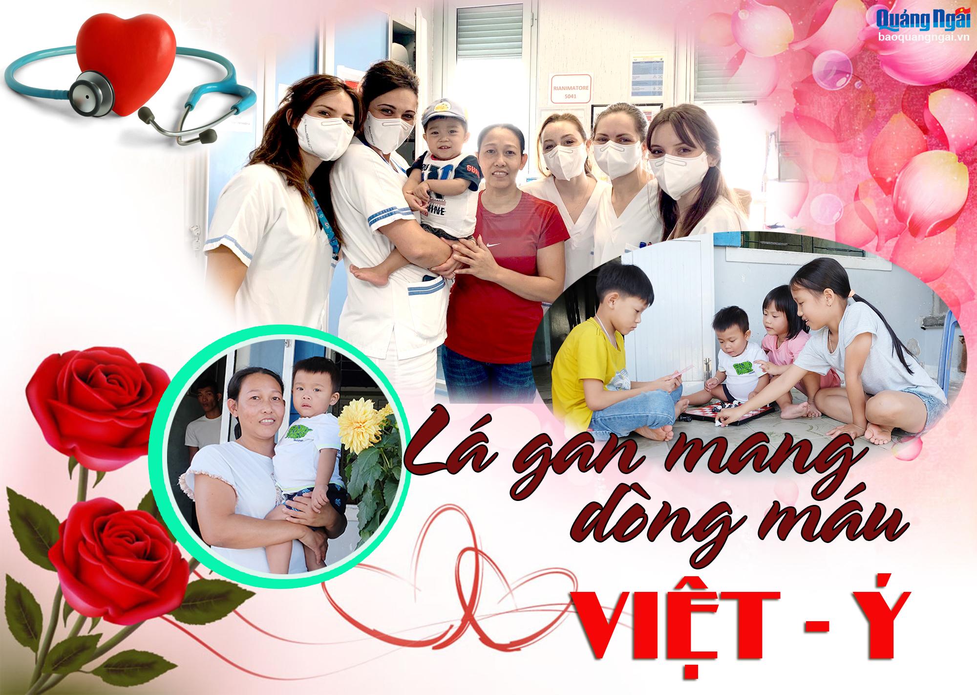 Lá gan mang dòng máu Việt - Ý