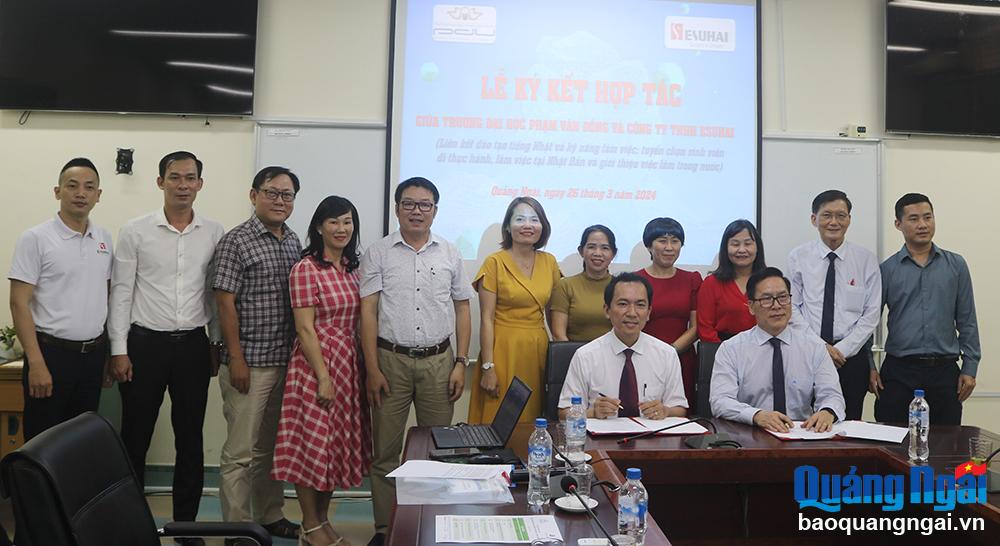 Cơ hội việc làm tại Nhật Bản cho sinh viên Trường Đại học Phạm Văn Đồng 