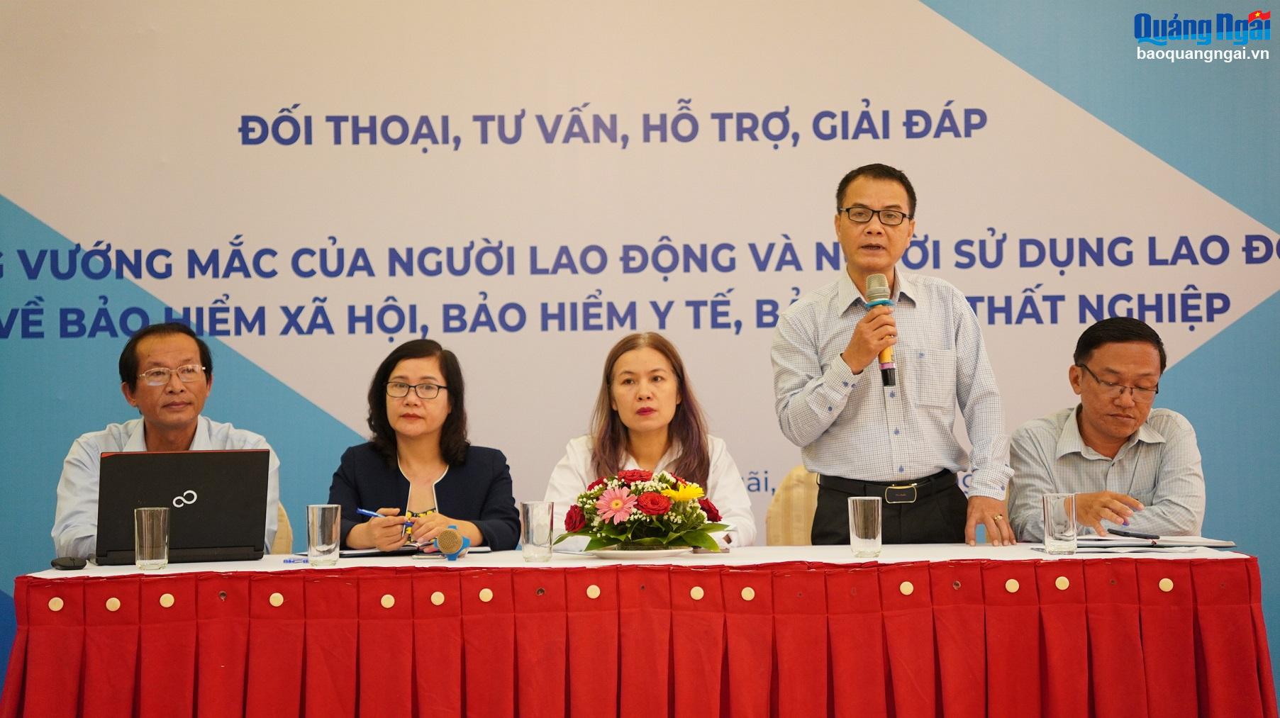 Đối thoại, giải đáp vướng mắc về bảo hiểm xã hội 