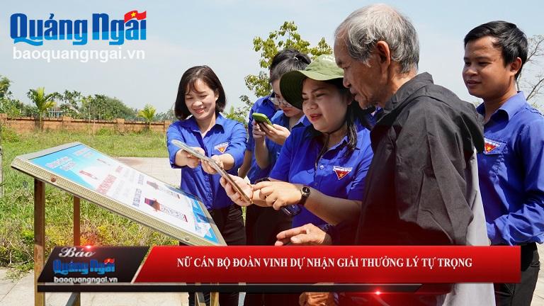 Video: Nữ cán bộ đoàn vinh dự nhận Giải thưởng Lý Tự Trọng