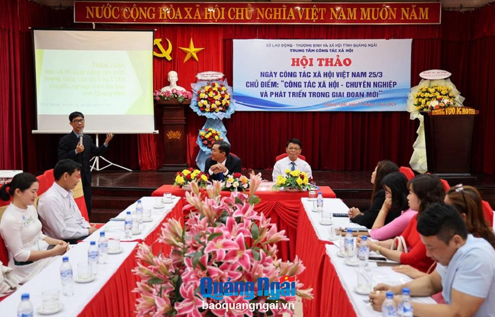 Phát triển công tác xã hội trong giai đoạn mới