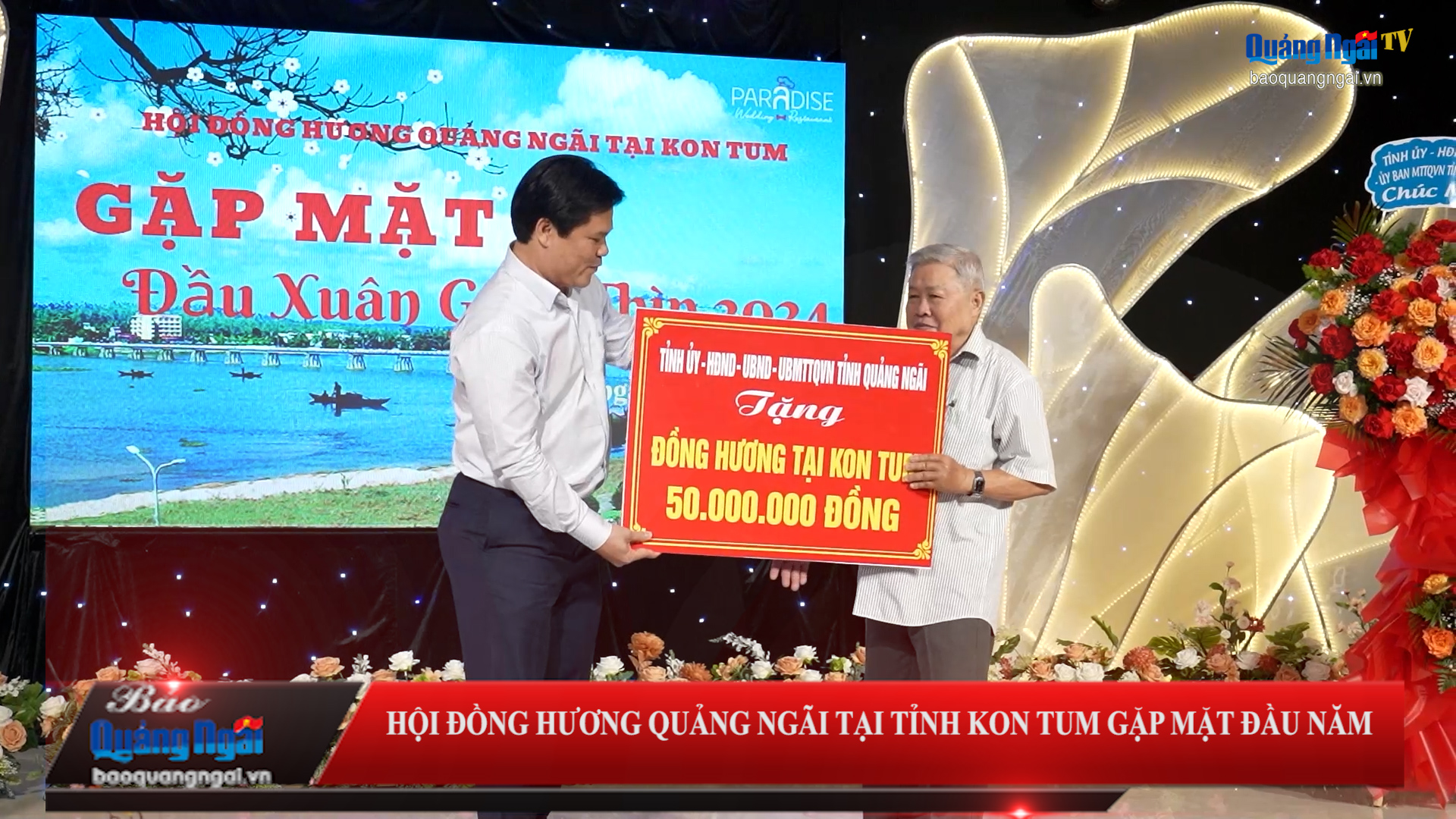 Video: Hội đồng hương Quảng Ngãi tại tỉnh Kon Tum gặp mặt đầu năm