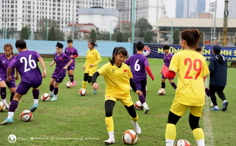U16 nữ Việt Nam tập trung chuẩn bị thi đấu giao hữu quốc tế