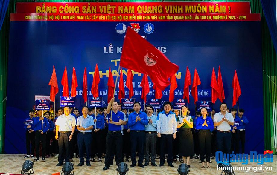 Ra quân hưởng ứng Tháng thanh niên năm 2024