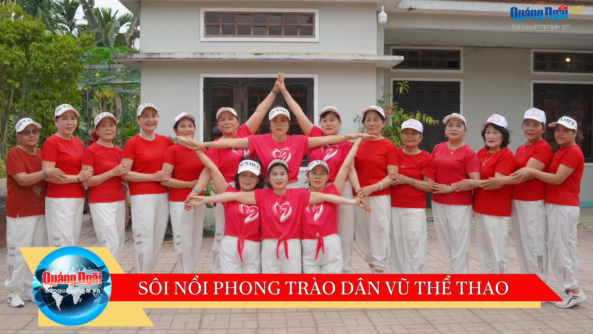 [Video]. Sôi nổi phong trào dân vũ thể thao
