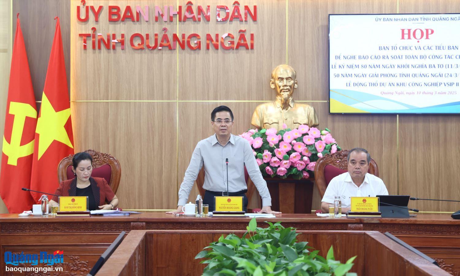 Đảm bảo trang nghiêm, an toàn cho lễ kỷ niệm