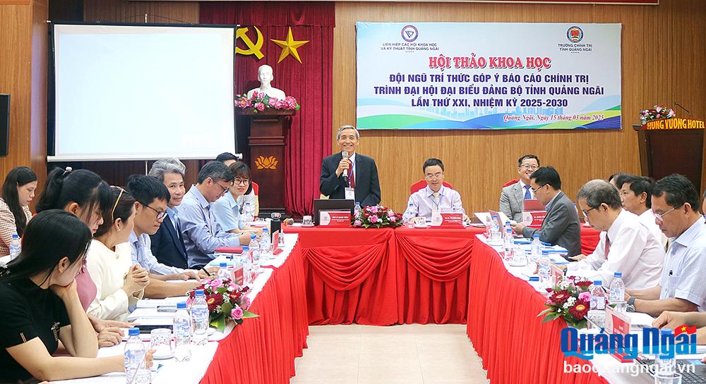 Góp ý dự thảo Báo cáo chính trị trình Đại hội XXI: Nhiều ý kiến tâm huyết, giá trị